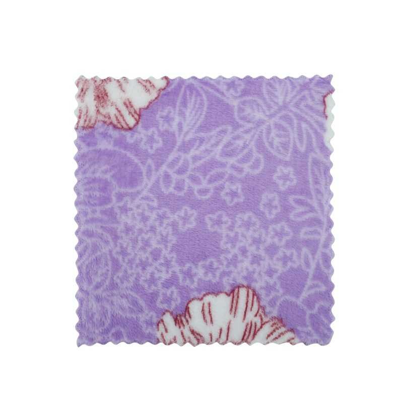 microfiber nonwoven dishcloth cloths for cleaning table Thick printed handkerchief kitchen towel fabric cloth