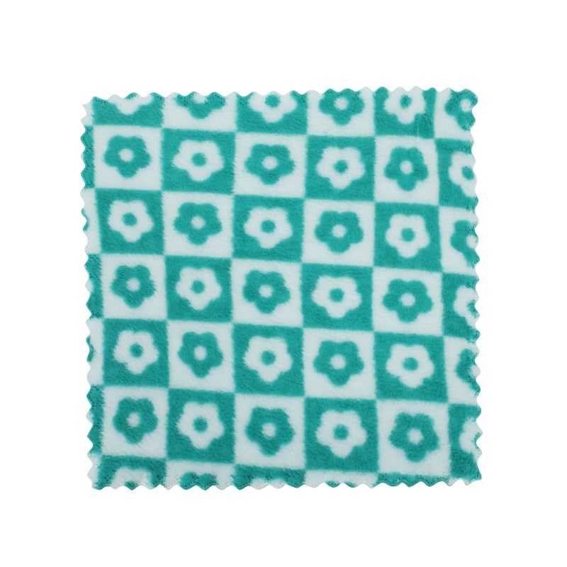 microfiber nonwoven dishcloth cloths for cleaning table Thick printed handkerchief kitchen towel fabric cloth