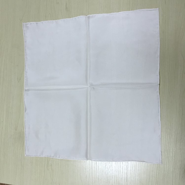 Wholesale 100% Silk Handkerchief Scarf White Silk Bandana Blank Silk Scarves