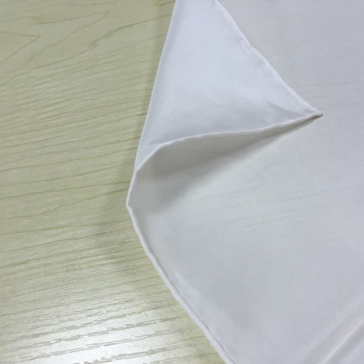 Wholesale 100% Silk Handkerchief Scarf White Silk Bandana Blank Silk Scarves