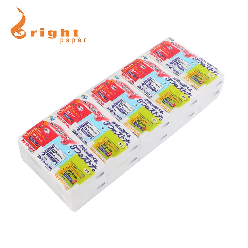 New Hot Products Customized Standard Bulk Facial Handkerchief Pocket Tissue Paper Mini Pocket Tissue Pack