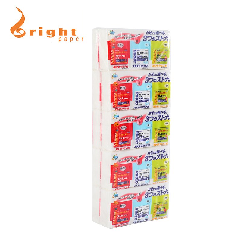 New Hot Products Customized Standard Bulk Facial Handkerchief Pocket Tissue Paper Mini Pocket Tissue Pack