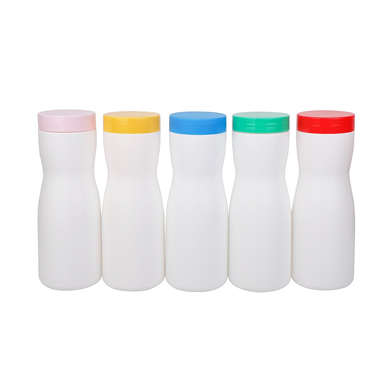 High Quality Wholesale 660ML Plastic Spice Jar Bottle Packing Yellow Butterfly Cap White Bottle