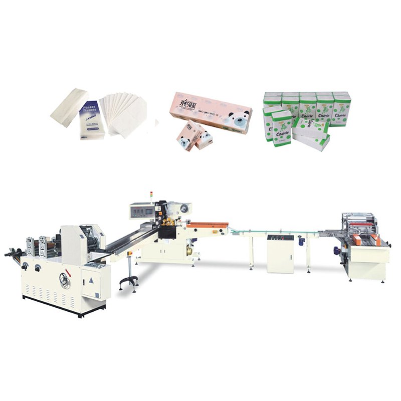High quality tissue paper pocket size packaging machine tissue pocket pack machine