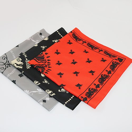 Custom Bandana Digital Wholesale Low Moq Cotton Custom Bandana