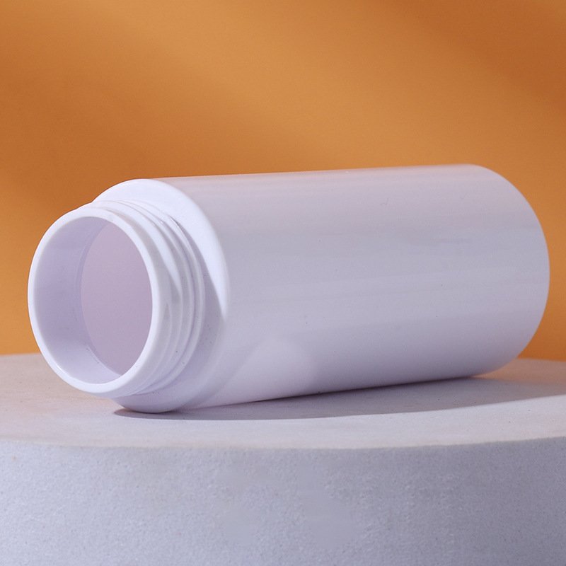 Custom logo white 100ml PET mousse foaming cleaner bottle make up Cleansing foam bottle cargo in store with big discount