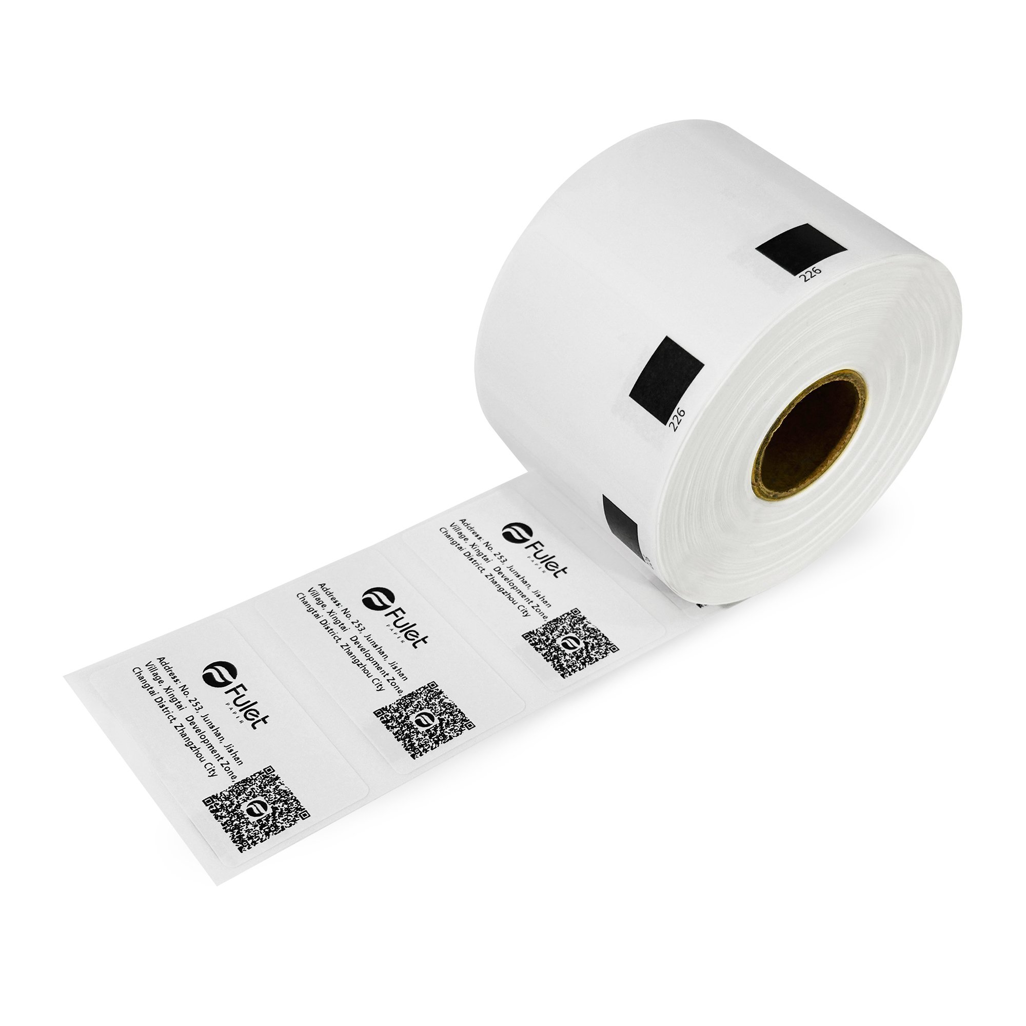Dk-11226 Black on White 52X29mm Compatible Brother Label with Cartridge Unit Pack