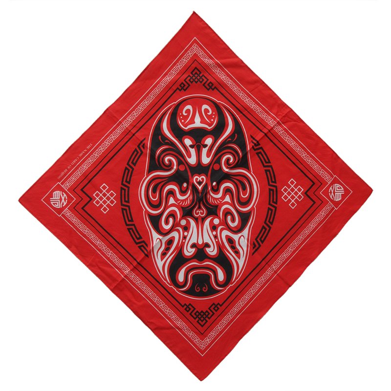 Bandanas Square 100% Cotton Novelty Headband Handkerchief Paisley Cowboy Scarf