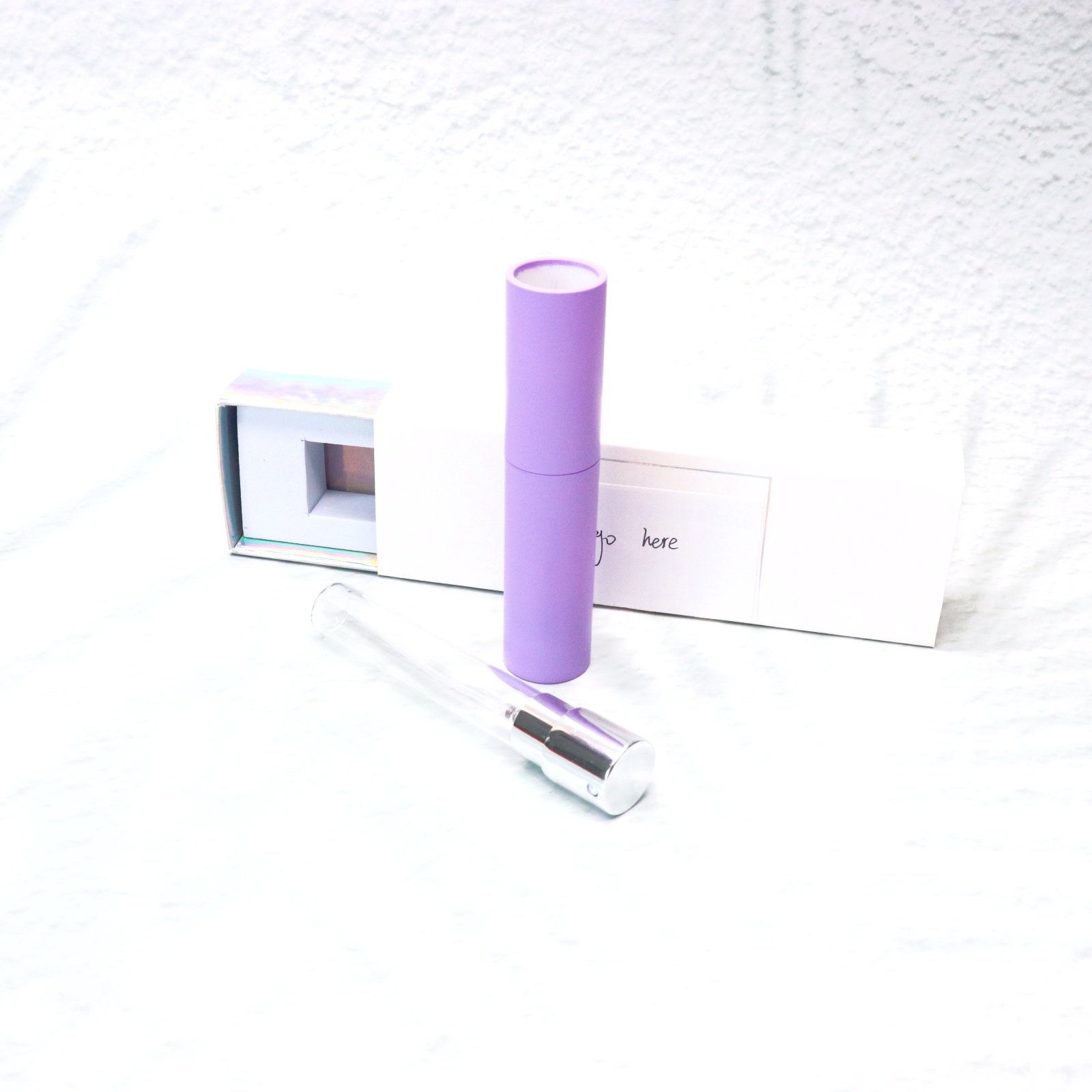 Aluminum Shell High-Grade Perfume Bottle Portable Glass Liner 8Ml Mist Spray Bottle