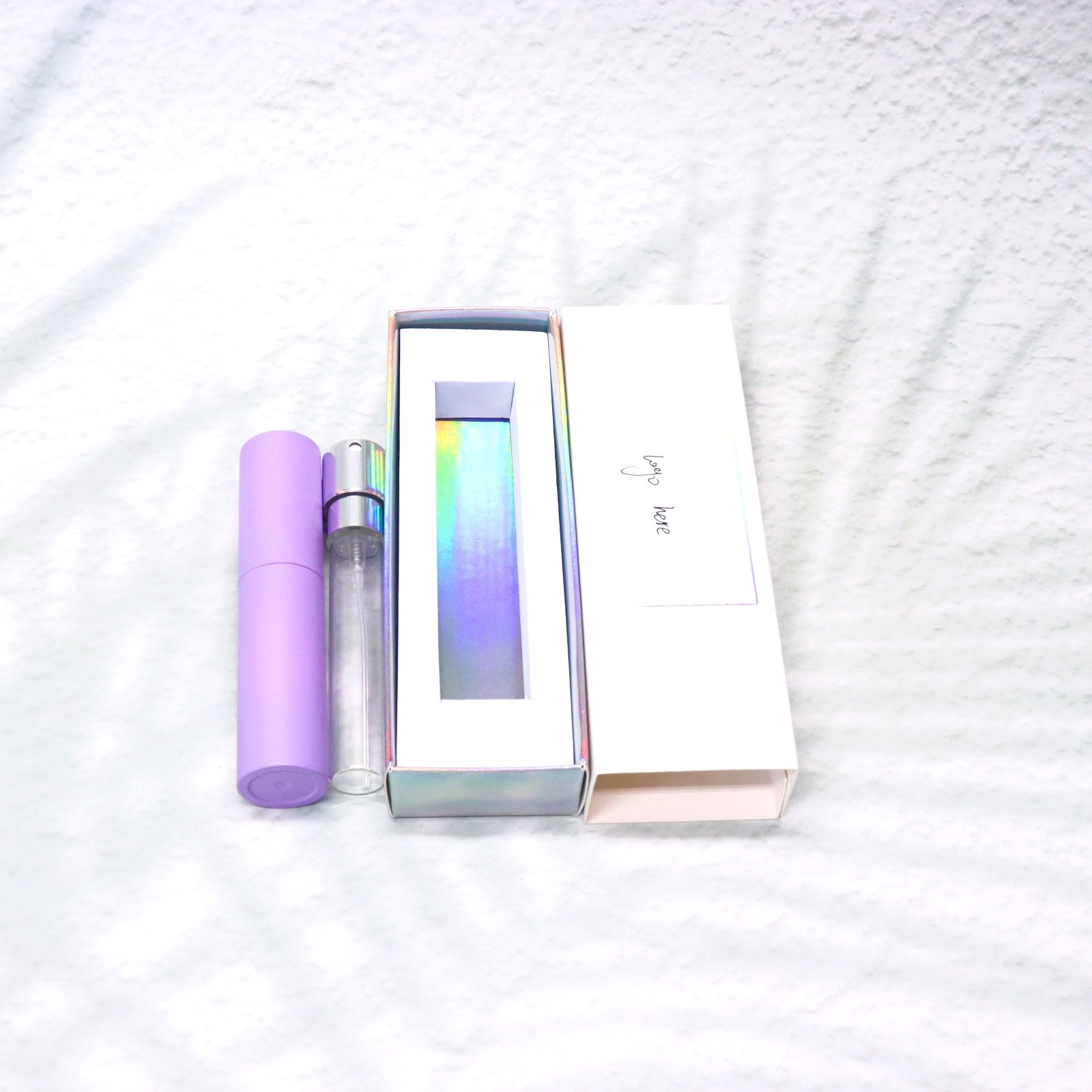 Aluminum Shell High-Grade Perfume Bottle Portable Glass Liner 8Ml Mist Spray Bottle