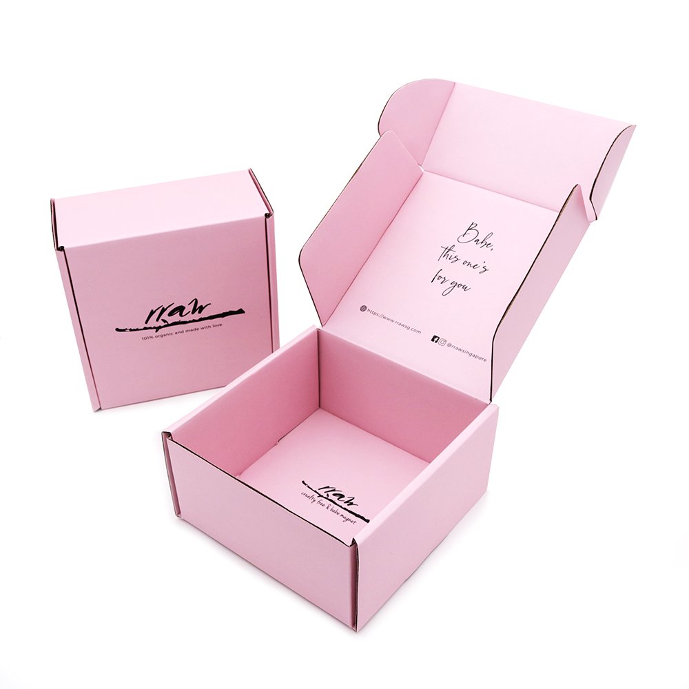 Wholesale Custom Logo Shipping Corrugated Paper Cardboard Mailer box Folding Gift box