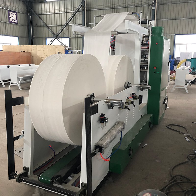 Fuyuan Cheap Price facial tissue folding machine facial tissue paper making machine