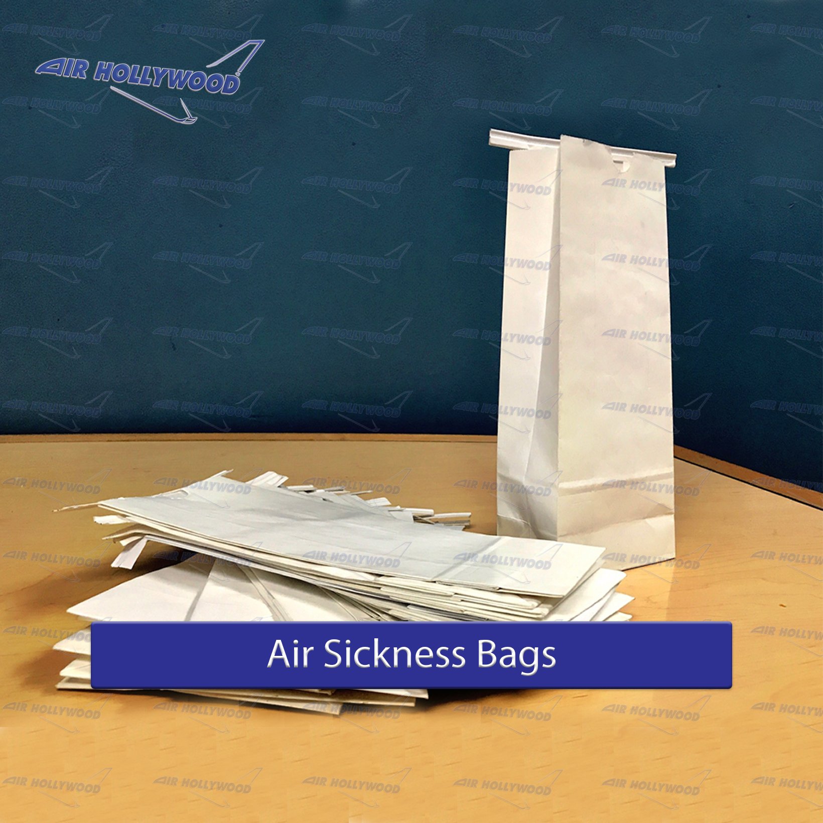 Heavy Duty Tin Tie Plastic Air Sickness Bag