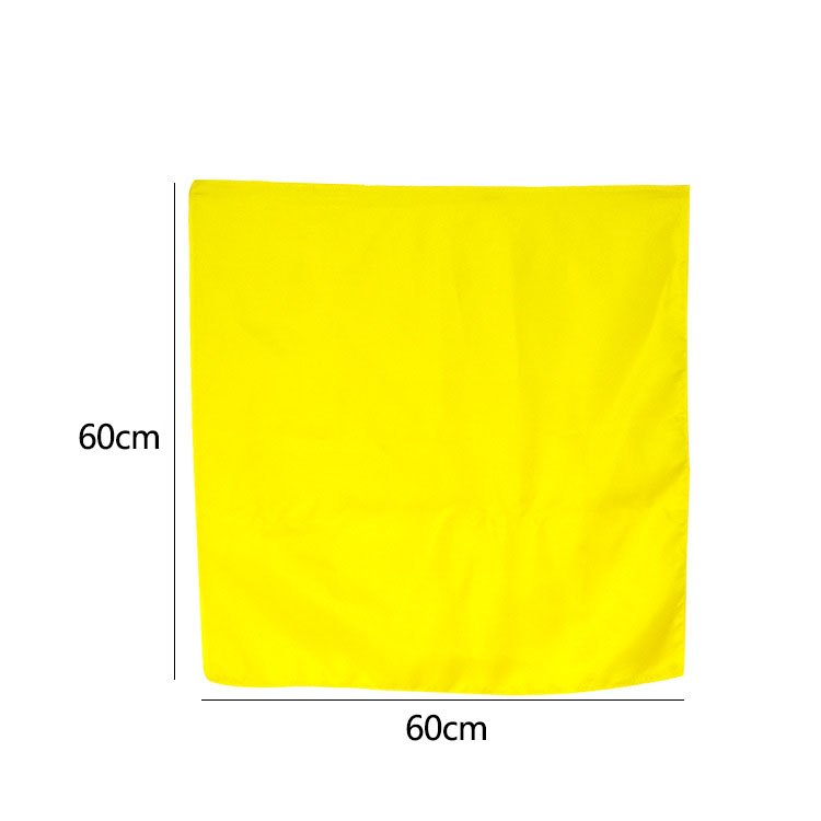 High Quality 60 x 60 cm Magic Real silk Magic Scarf Magic Handkerchief Juggling Silk Dance Scarves