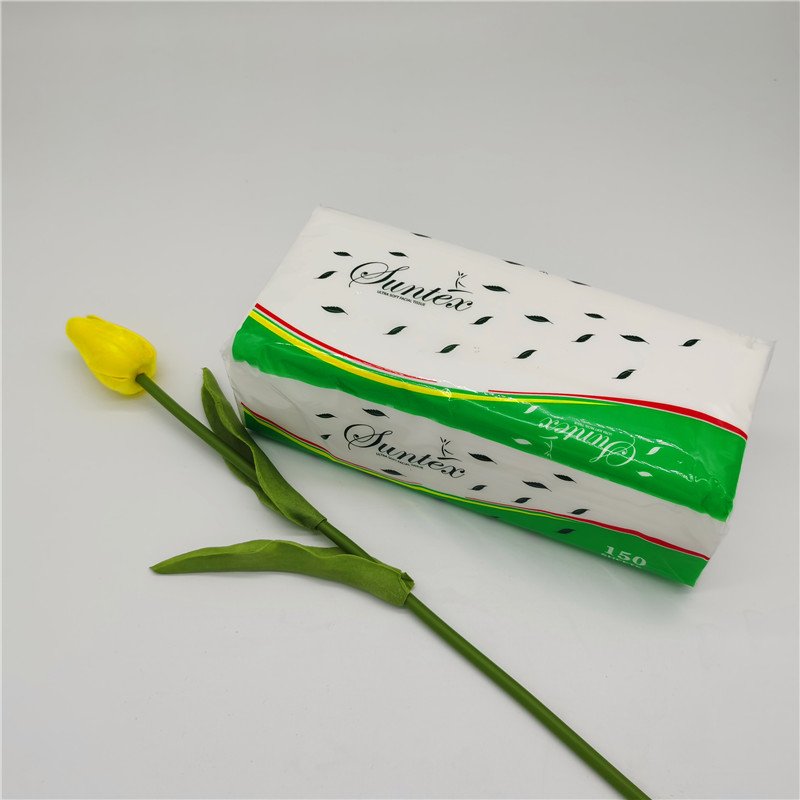 customise handkerchief bamboo soft pack facial tissue paper eco friendly