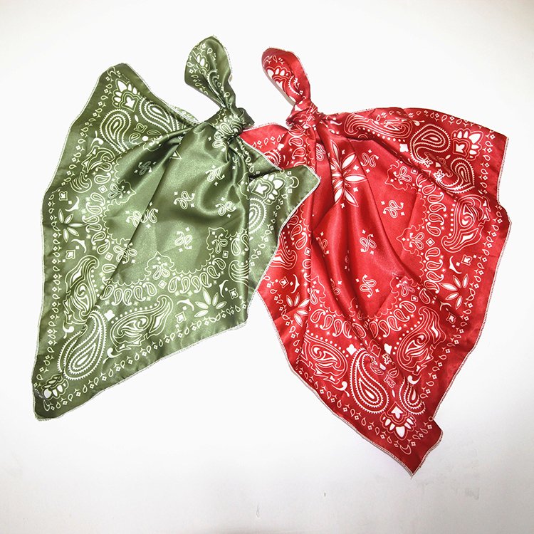 Oem Custom Printed 100% Cotton 100% Cotton Custom Bandana Cotton Bandanas Scarf