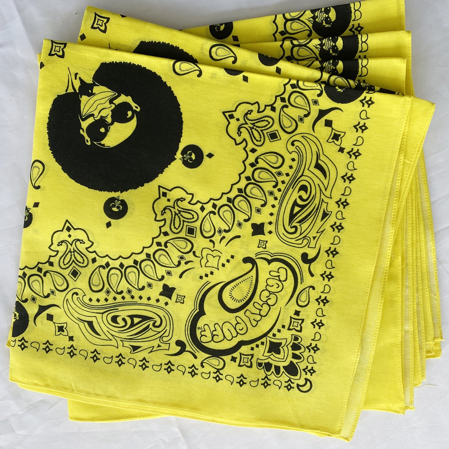 Oem Custom Printed 100% Cotton 100% Cotton Custom Bandana Cotton Bandanas Scarf