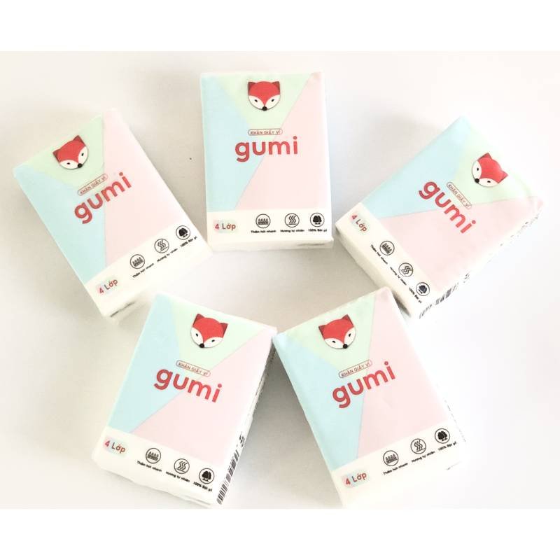 MINI POCKET TISSUE MINI HANDKERCHIEF MINI SOFT FACIAL TISSUE POCKET HANDKERCHIEF