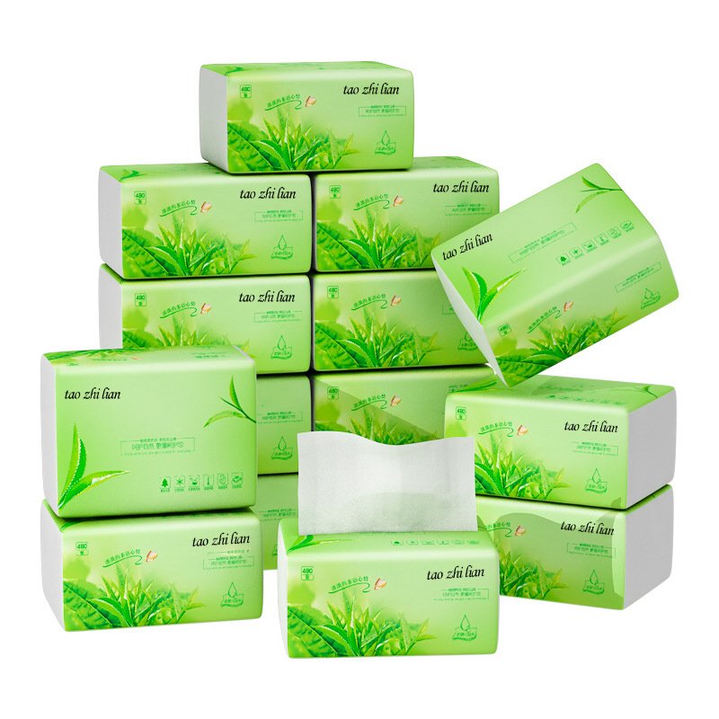 Factory Custom Handkerchief Soft Skin Office Hotel Home Daily Using Napkin Tissue Paper Free Sample