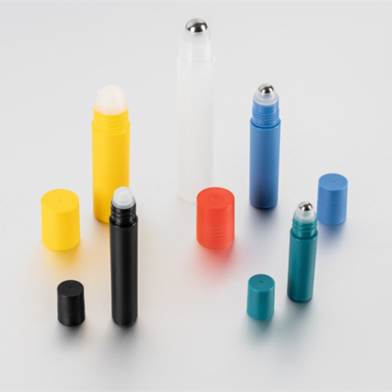 Wholesale 20ml plastic roll on bottle with steel roller ball luxury roll on perfume roll on bottle