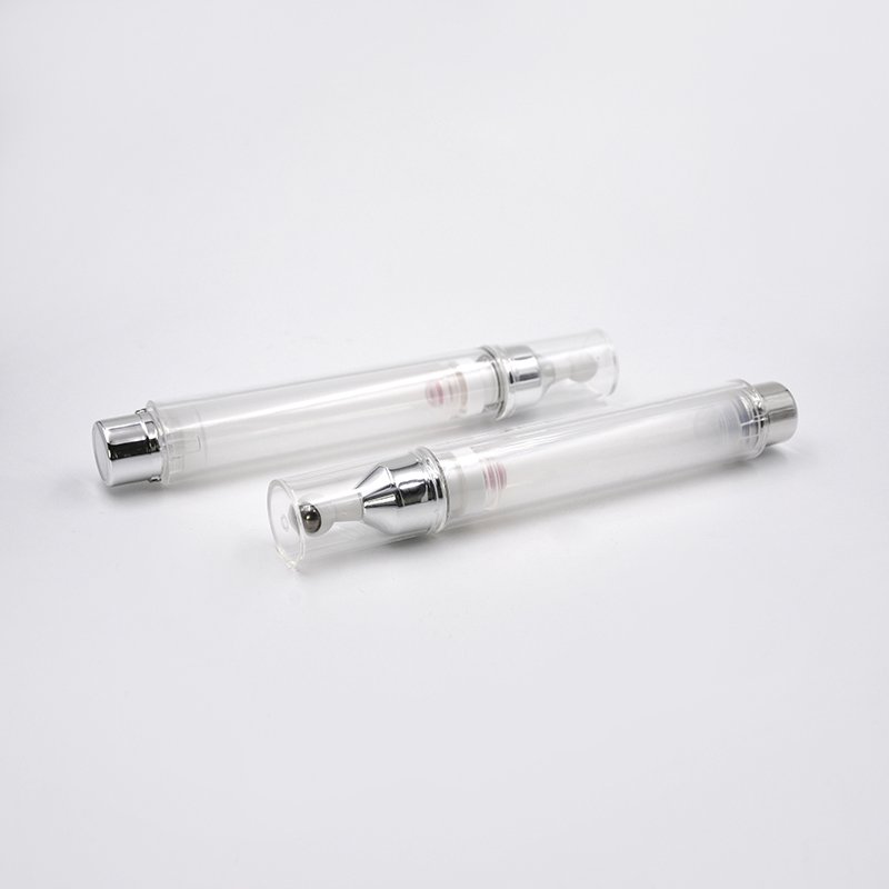 10ml mini Cosmetic Eye serum Cream Injection Tube Syringe Shaped Airless Bottle