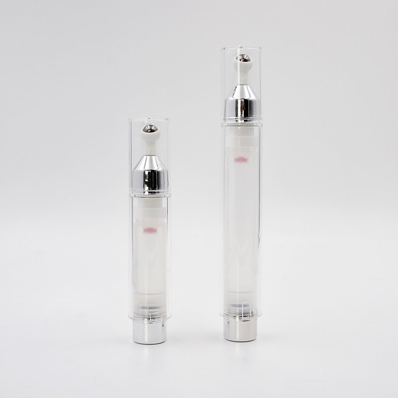 10ml mini Cosmetic Eye serum Cream Injection Tube Syringe Shaped Airless Bottle