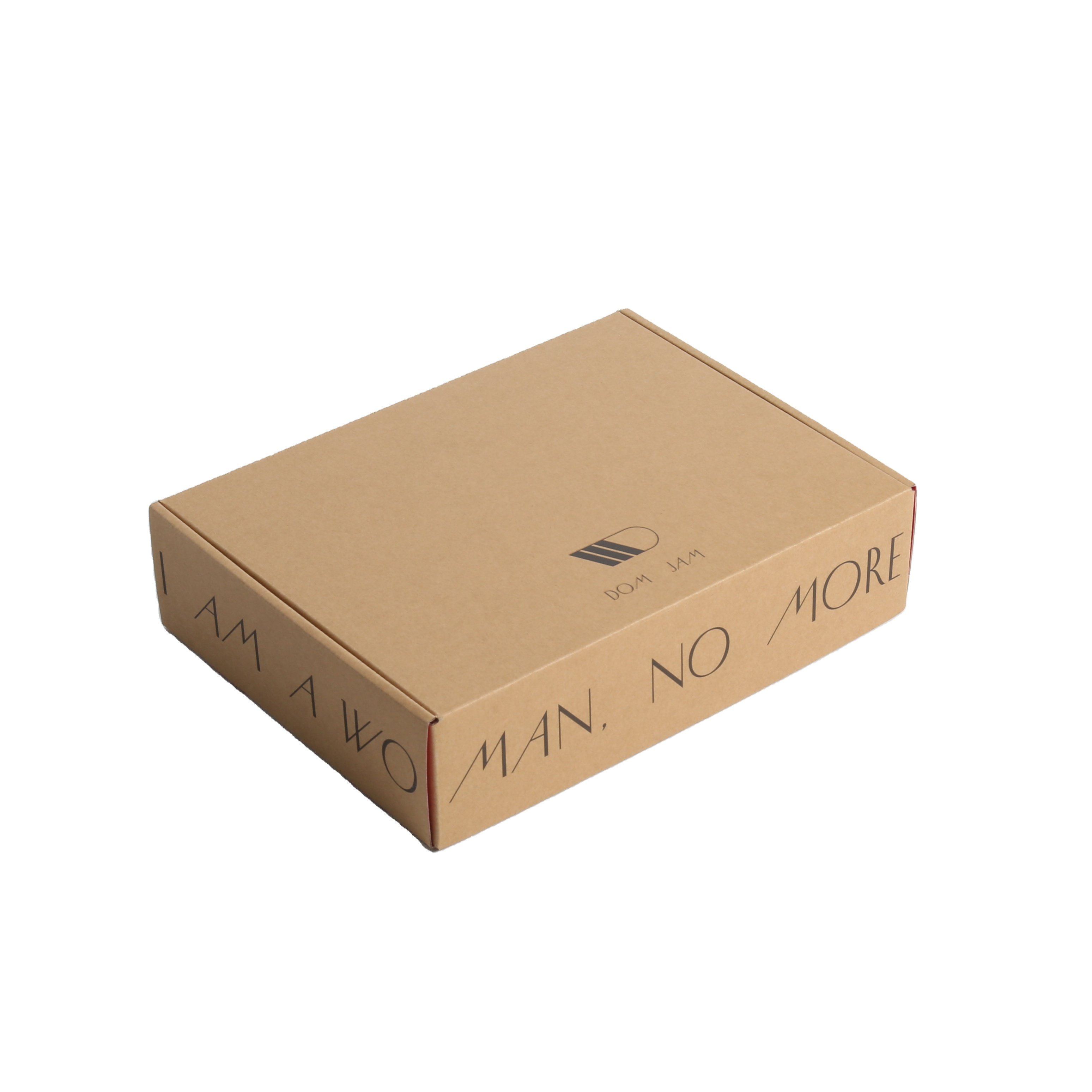 Custom Recycled Kraft Corrugated Printed Mailer Shipping Gift Box with Recyclable Paper Packaging and Personalized Logo