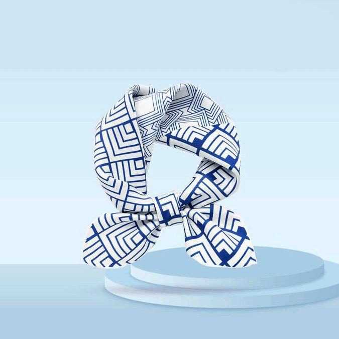 Hot sale luxury scarfs men 60x60cm square twill silk gift scarf silk handkerchiefs for women