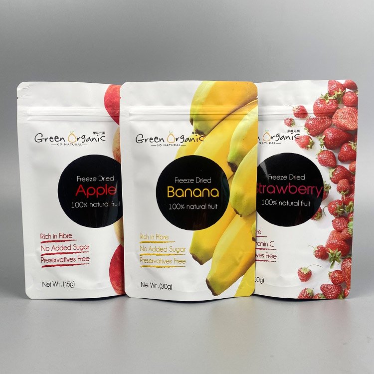 Food Packaging Zip Seal Stand Up Pouches Matte Snack Sweets Recyclable Candy Bags with Customize Printing