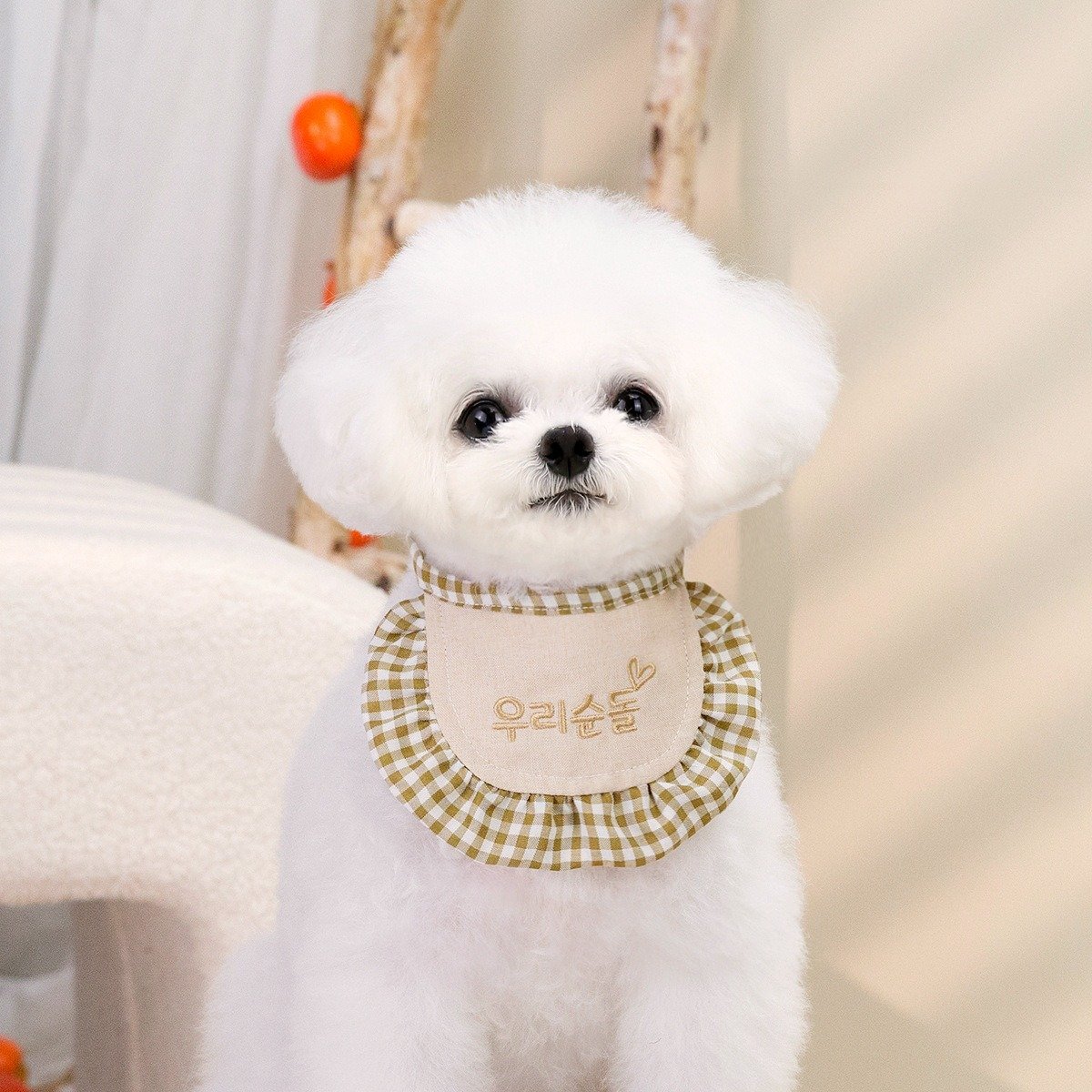 Cute Dog Bandana Puppy Cat Flower Scarfs Washable Daily Handkerchief Semicircle Scarf Bibs Saliva Towel