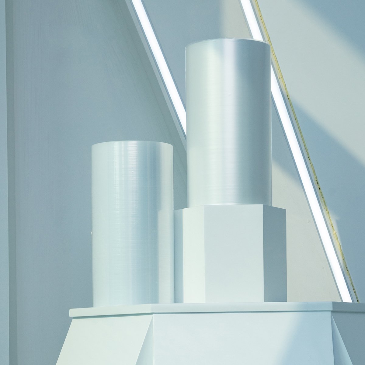 POS Shrink Skin Film Packing Material PE Eco friendly Shrink Film Instead of POF Film
