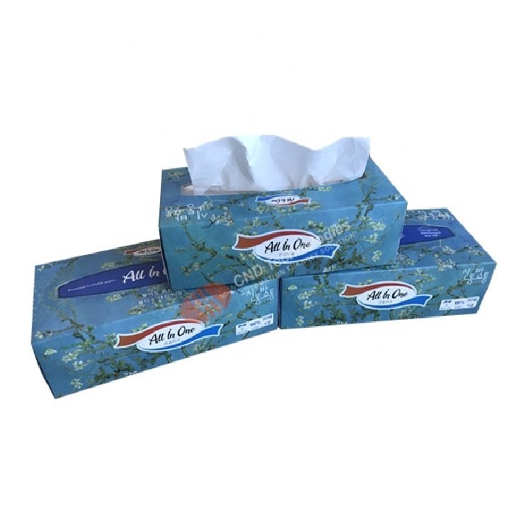 Hot selling facial tissue paper carton box plastic handle fixing sealing machine pasting machine wrapping machine