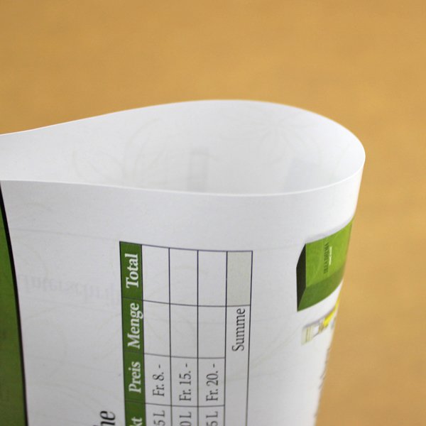custom glossy paper flyers print advertising printing service pamphlet