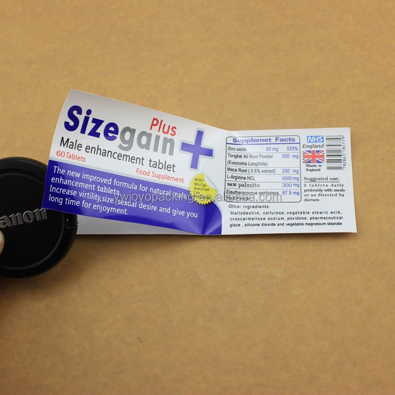 Company Brand Advertising Custom Pack Sticker High Quality Sticker with Packages Promotional Sticker