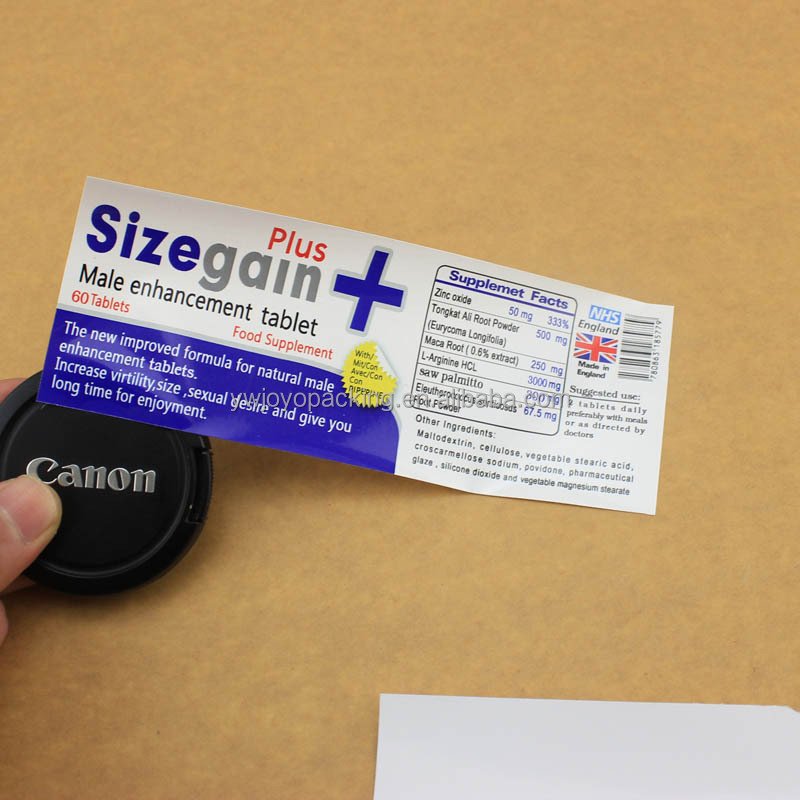 Company Brand Advertising Custom Pack Sticker High Quality Sticker with Packages Promotional Sticker