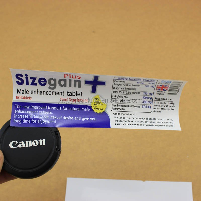 Company Brand Advertising Custom Pack Sticker High Quality Sticker with Packages Promotional Sticker