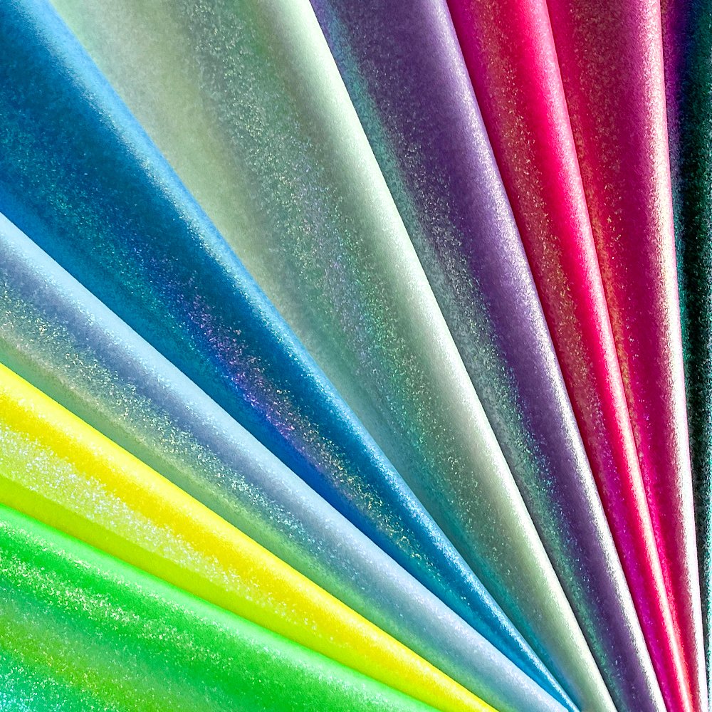 Factory Outlet Glitter Colored Ribbon Design Synthetic Artificial Fabric Leather Roll Shiny Leatherette Material For Upholstery