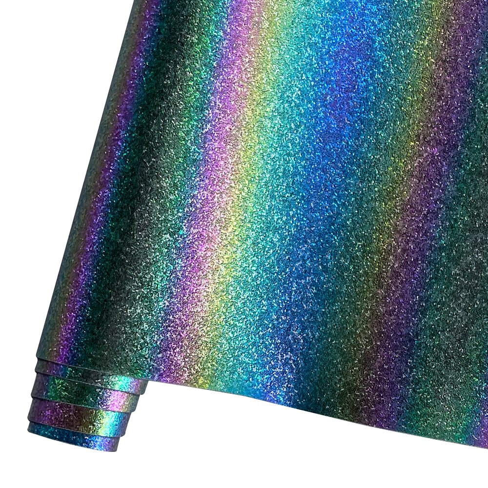 Factory Outlet Glitter Colored Ribbon Design Synthetic Artificial Fabric Leather Roll Shiny Leatherette Material For Upholstery