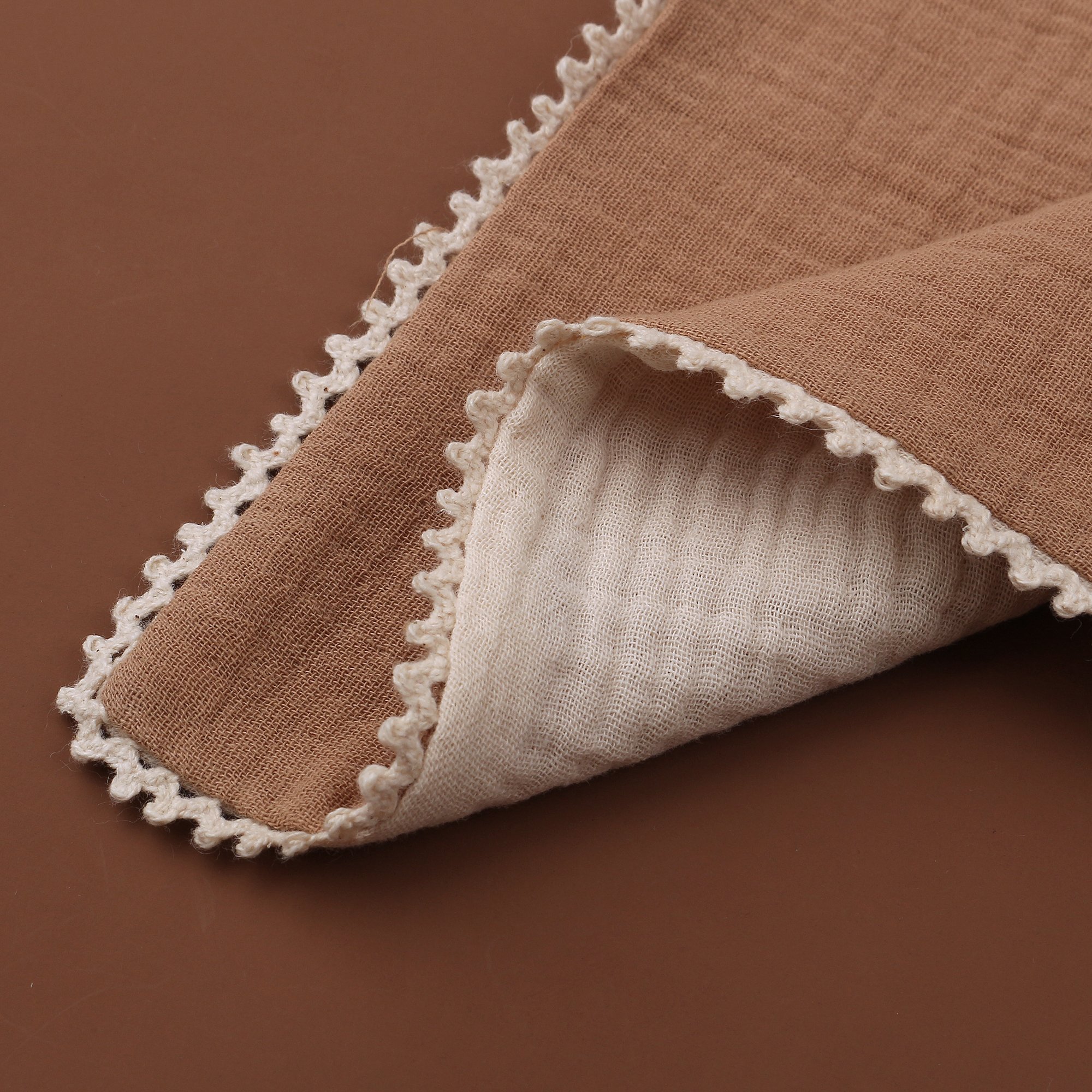 100% Organic Cotton Baby Swaddle Muslin Blankets For Winter Wrap Blanket