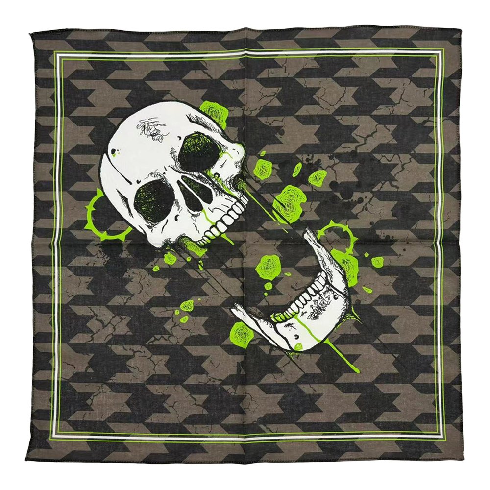 Wholesale Customized Motorcycle Bandana New Design Square Cotton Scarf & Handkerchiefs in Multi Colors