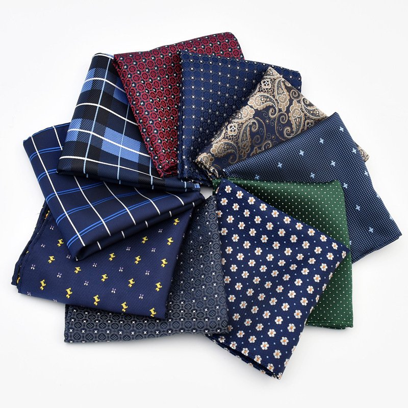 Tie Set Men Pocket Squares Men Handkerchief