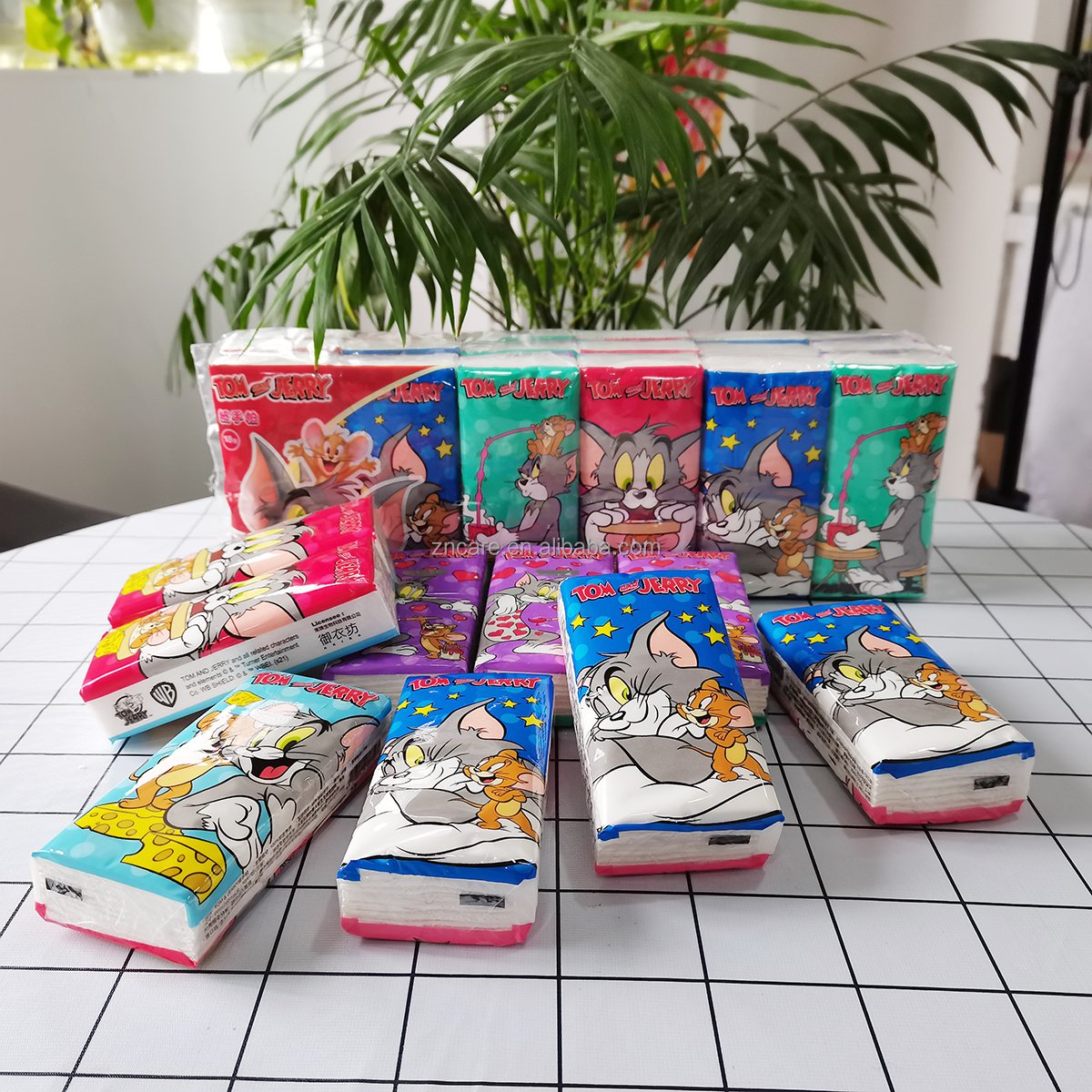 Promotional Customized Handkerchief Facial Pocket Paper Disposable Soft and Sensitive Mini Package Pocket Facial Tissue