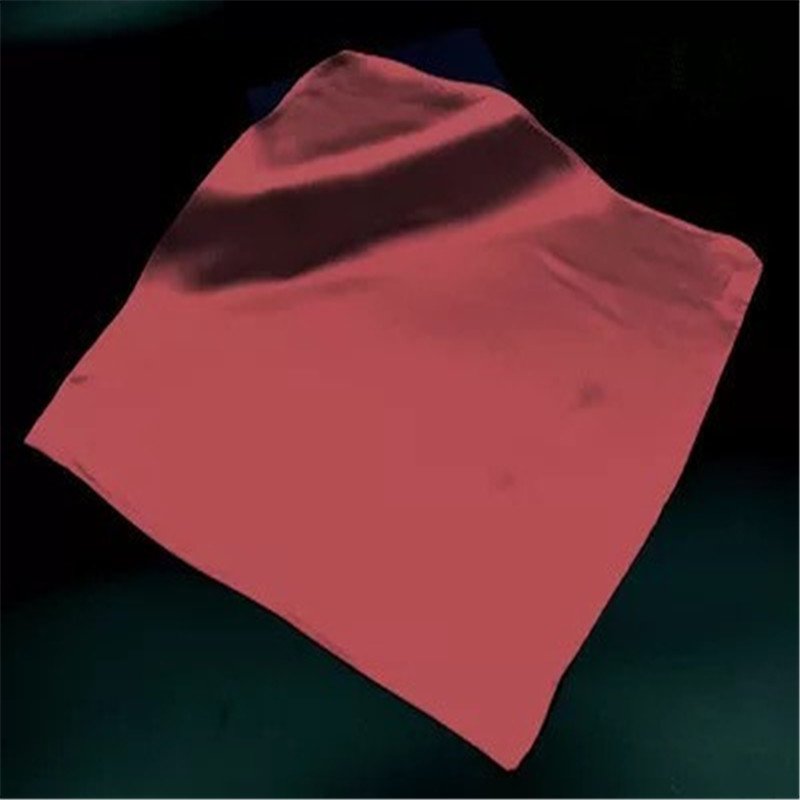 Original Trendy Plain Dyeing Holiday Elegant 100% Pure Silk Natural Safe Silk Handkerchief Square Soft Feeling