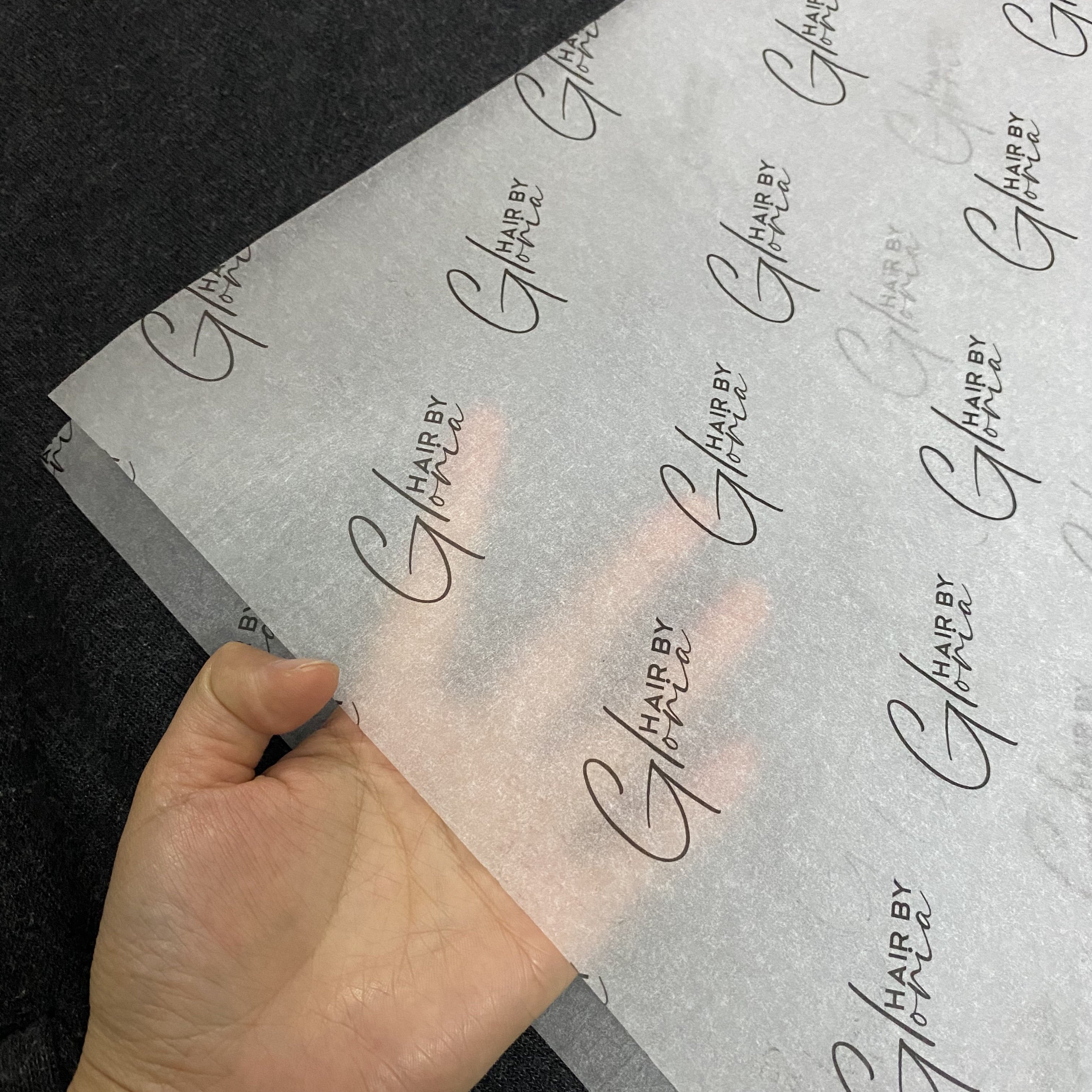 High Quality Wholesale Custom Gift Packing paper Printed Logo Wrapping paper