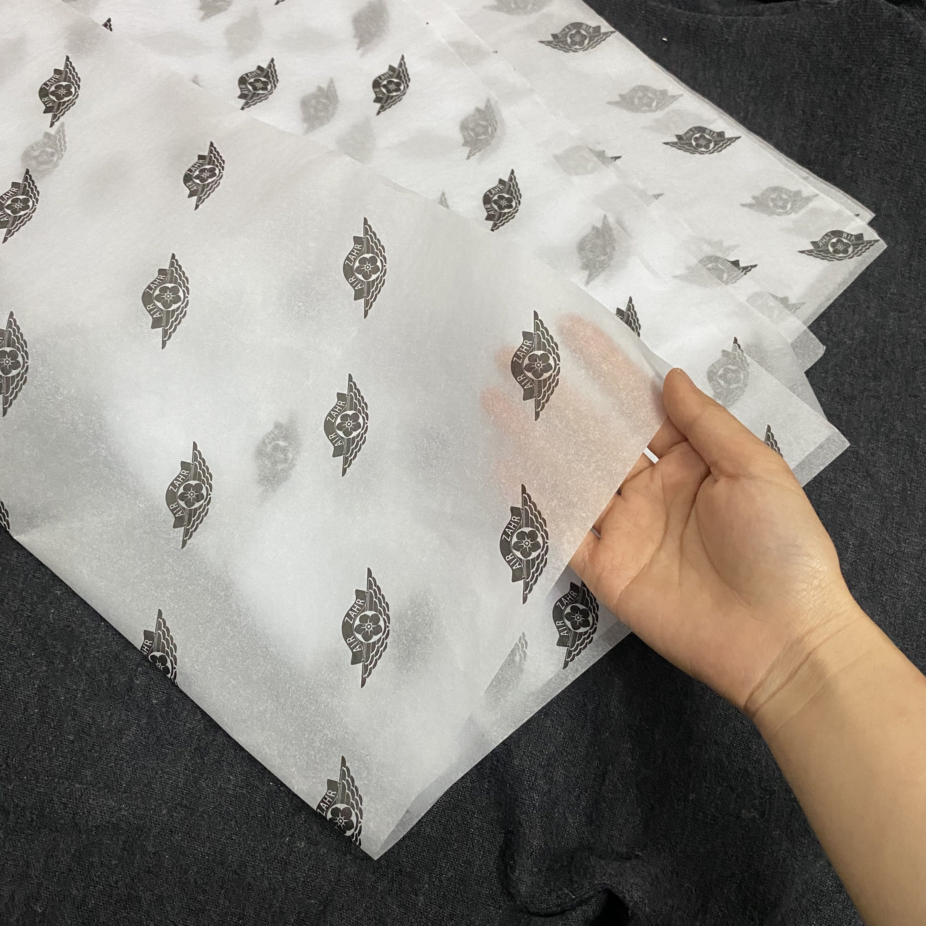 High Quality Wholesale Custom Gift Packing paper Printed Logo Wrapping paper