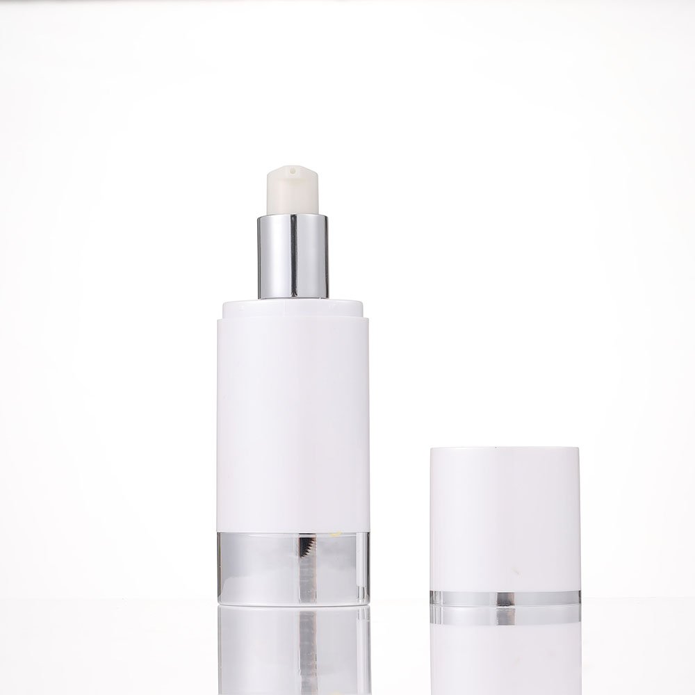 Skincare Packaging Clear Airless Lotion Bottle 15ml 30ml 50ml Pressure Airless Spray Bottle