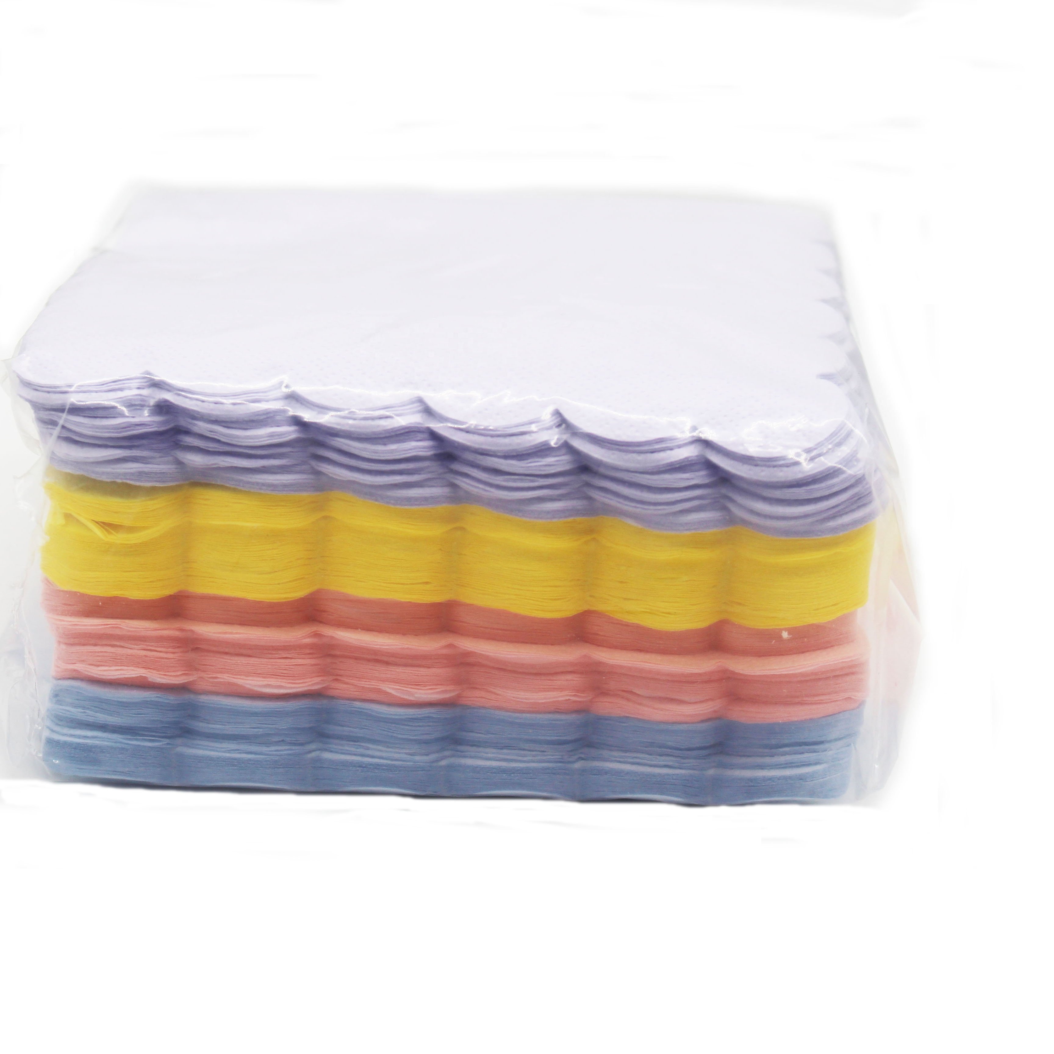 Wholesale cheap pure wood disposable paper tissue 2 3 ply handkerchief birthday dinner napkin for wedding, party events