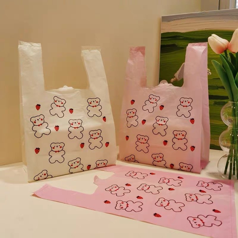 2022 Manufacturer Direct Wholesale Biodegradable Blue Cute Vest Trash T-shirt Bag Customized Personal Care Low Price Liquid Soap