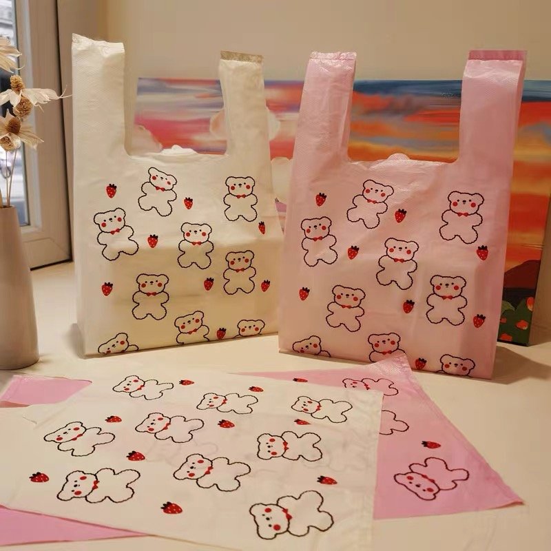 2022 Manufacturer Direct Wholesale Biodegradable Blue Cute Vest Trash T-shirt Bag Customized Personal Care Low Price Liquid Soap