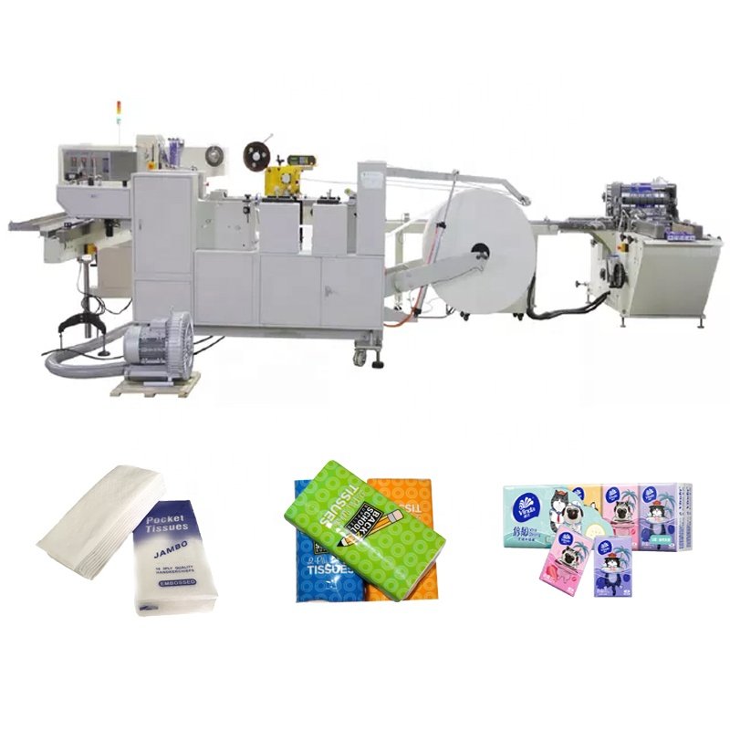 Full Automatic High Speed Pocket Tissue Production Line